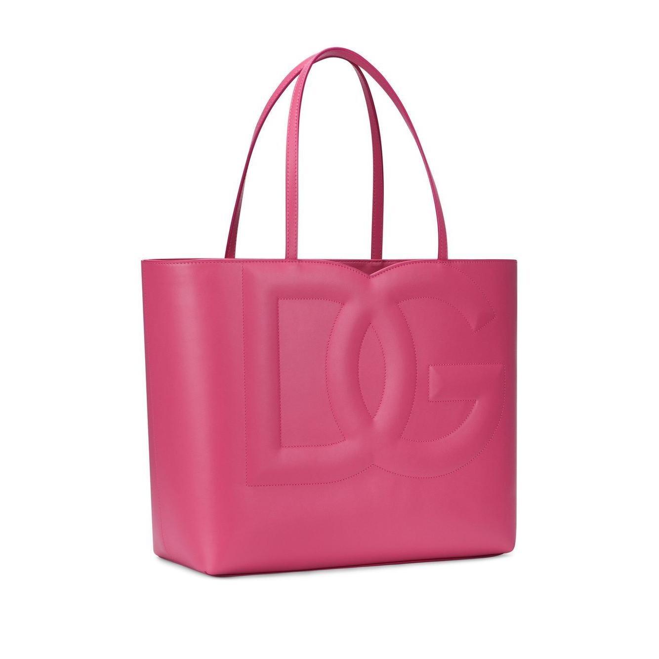 Dolce & Gabbana DG logo medium shopping bag BB7338AW57680441-P25