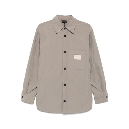 Emporio Armani Shirts Dove Grey Shirts
