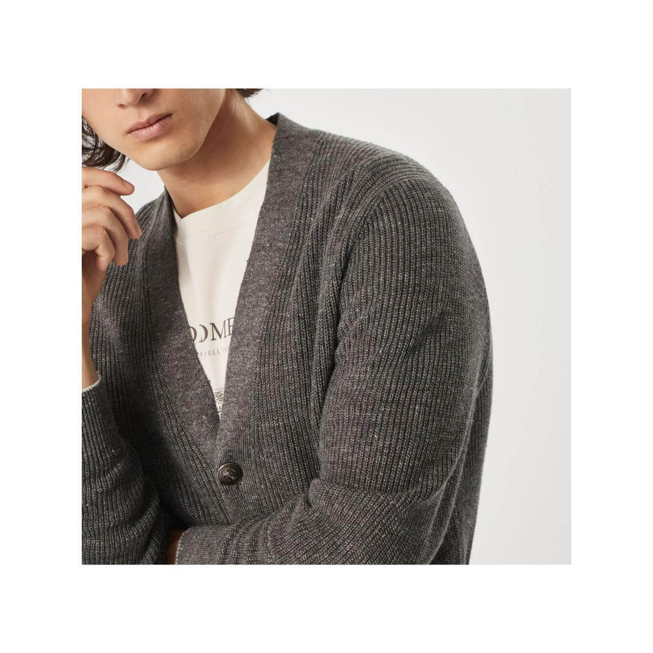 Brunello Cucinelli Sweaters Grey M2L707706COR69-P25