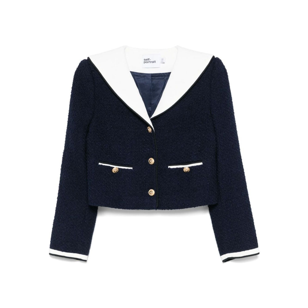 Self-portrait Jackets Blue