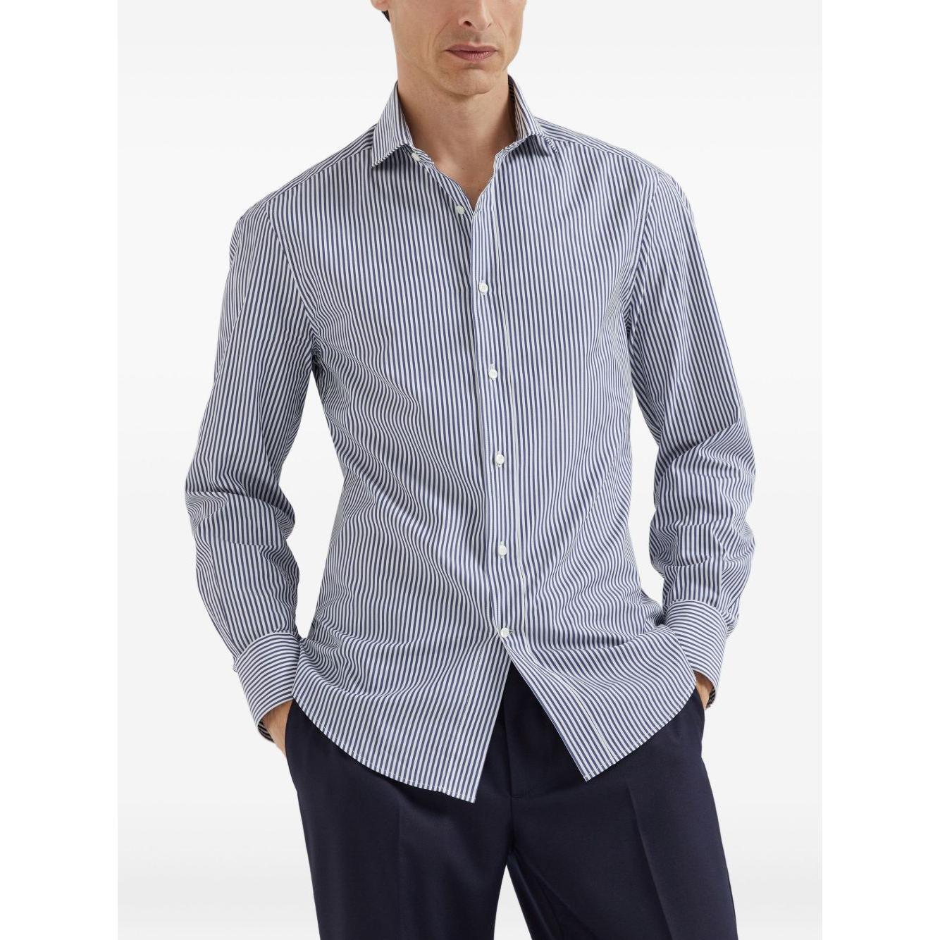 Brunello Cucinelli Shirts Blue MY6491718C003-AI25