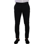 Dolce & Gabbana Black Fantasy GOLD Wool Slim Fit 2 Piece Suit KOS1910 - 48