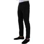 Dolce & Gabbana Black Fantasy GOLD Wool Slim Fit 2 Piece Suit KOS1910 - 48