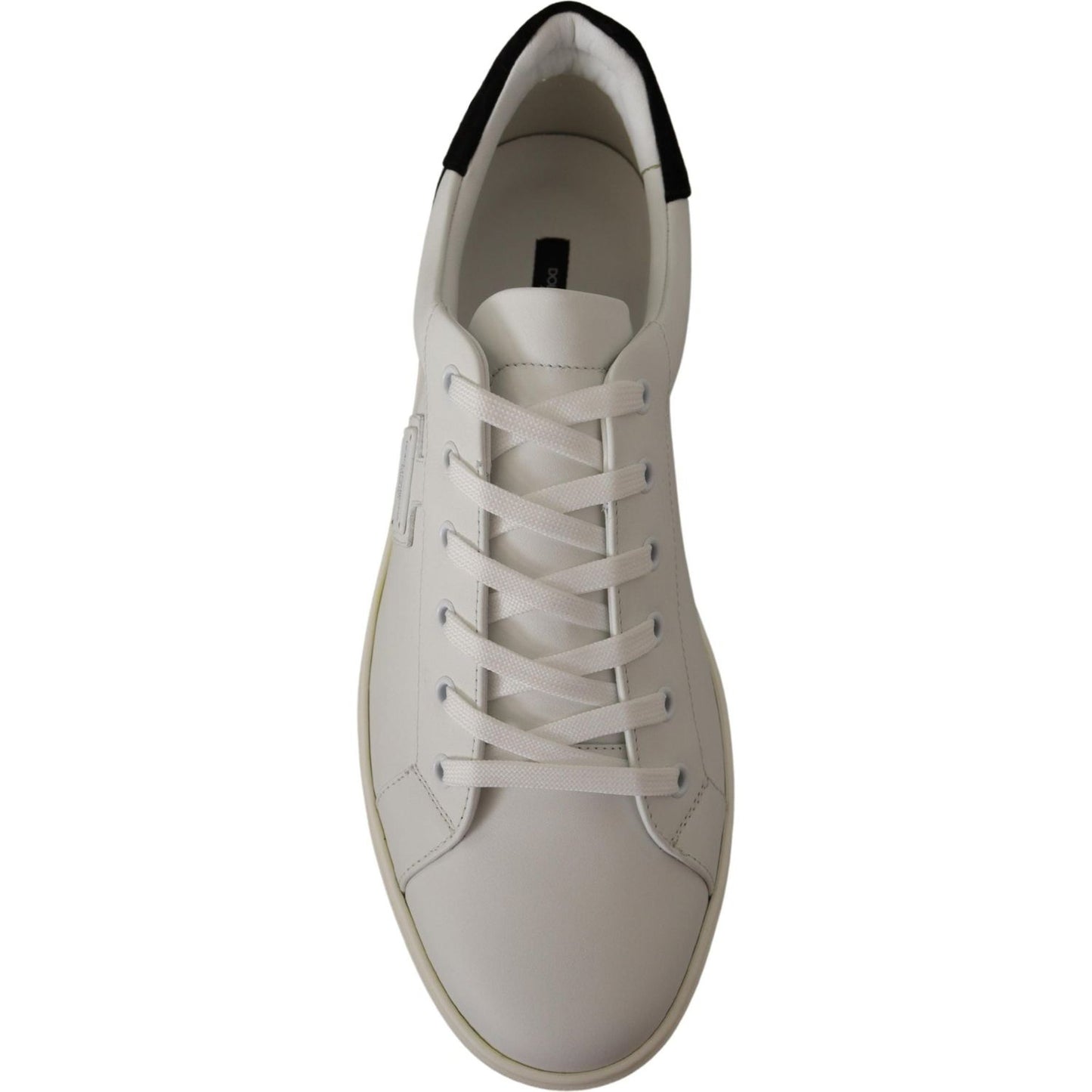 Dolce & Gabbana Exclusive White Sneakers for Men Dolce & Gabbana Rosy Brown