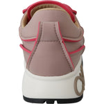Jimmy Choo Ballet Pink Chic Padded Sneakers Jimmy Choo Rosy Brown