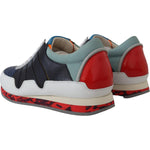 Dolce & Gabbana Multicolor Leather Sport Low Top Sneakers MV4824- 40