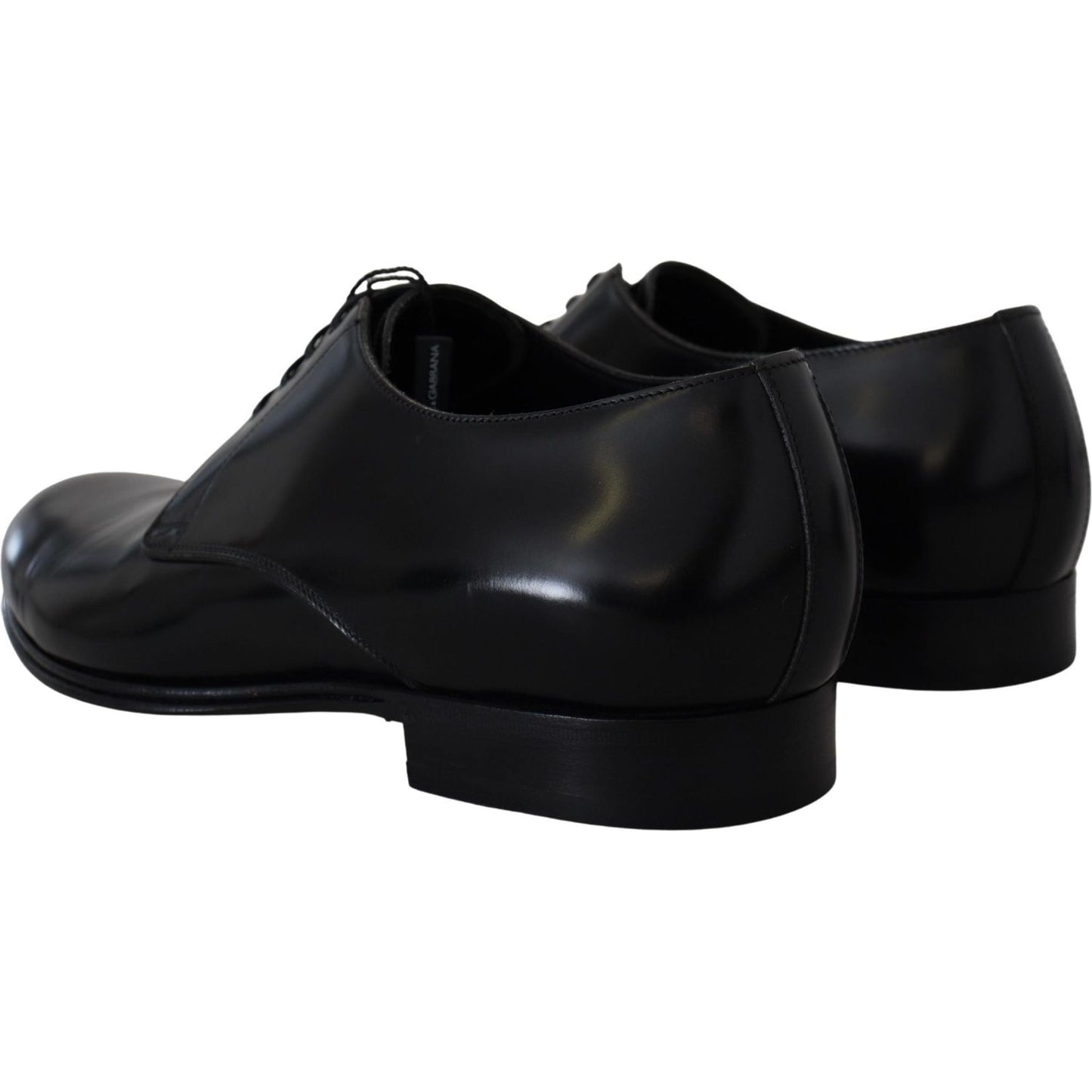 Dolce & Gabbana Black Leather Formal Dress Shoes