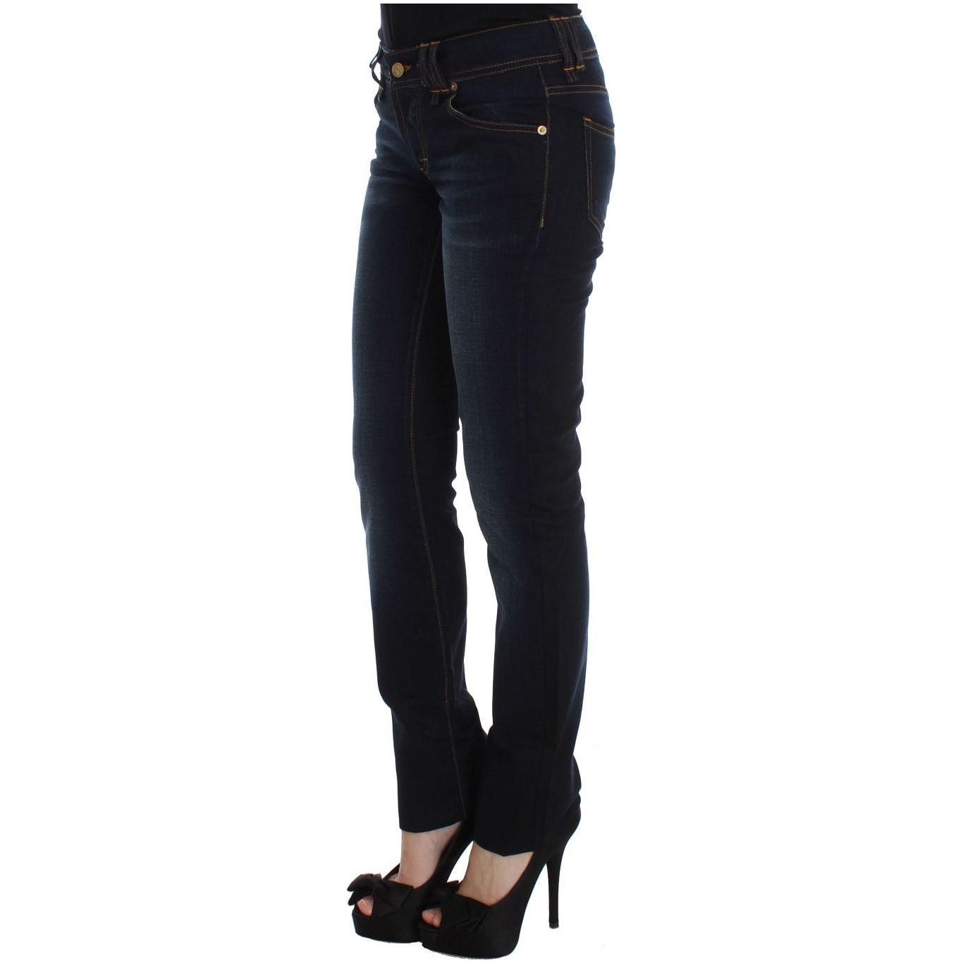 John Galliano Elegant Slim Fit Designer Jeans John Galliano Black