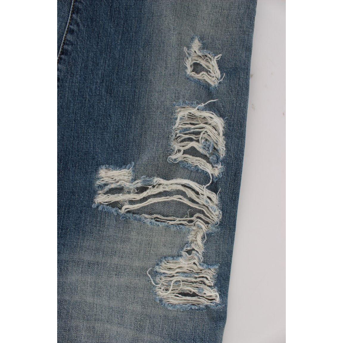 John Galliano Chic Boyfriend Blue Wash Jeans John Galliano Dark Slate Gray