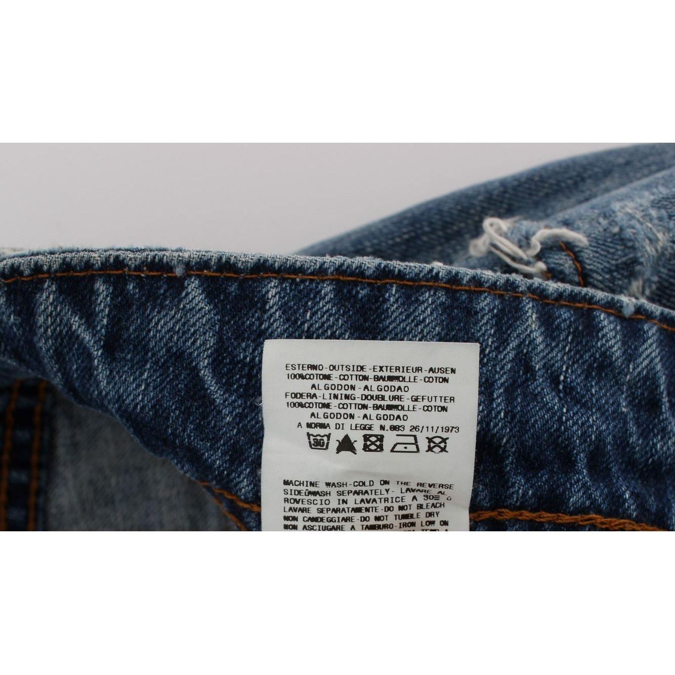John Galliano Chic Boyfriend Blue Wash Jeans John Galliano Gray