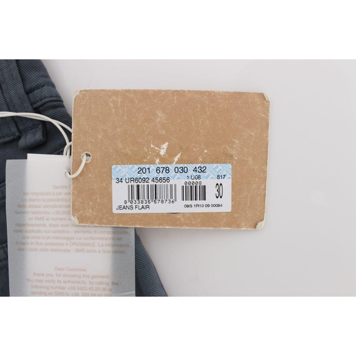 John Galliano Elegant Slim Fit Bootcut Jeans Jeans & Pants John Galliano Gray
