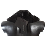 Dolce & Gabbana Black Mink Fur Shoulder Collar Scarf MS1565-7