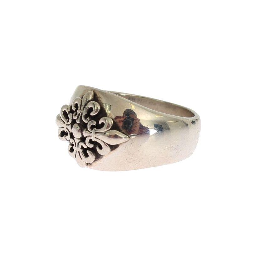 Nialaya Silver Crest 925 Sterling Ring