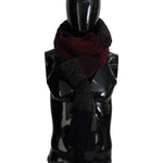 Dolce & Gabbana Multicolor Knitted Men Neck Wrap Shawl Scarf MS6826