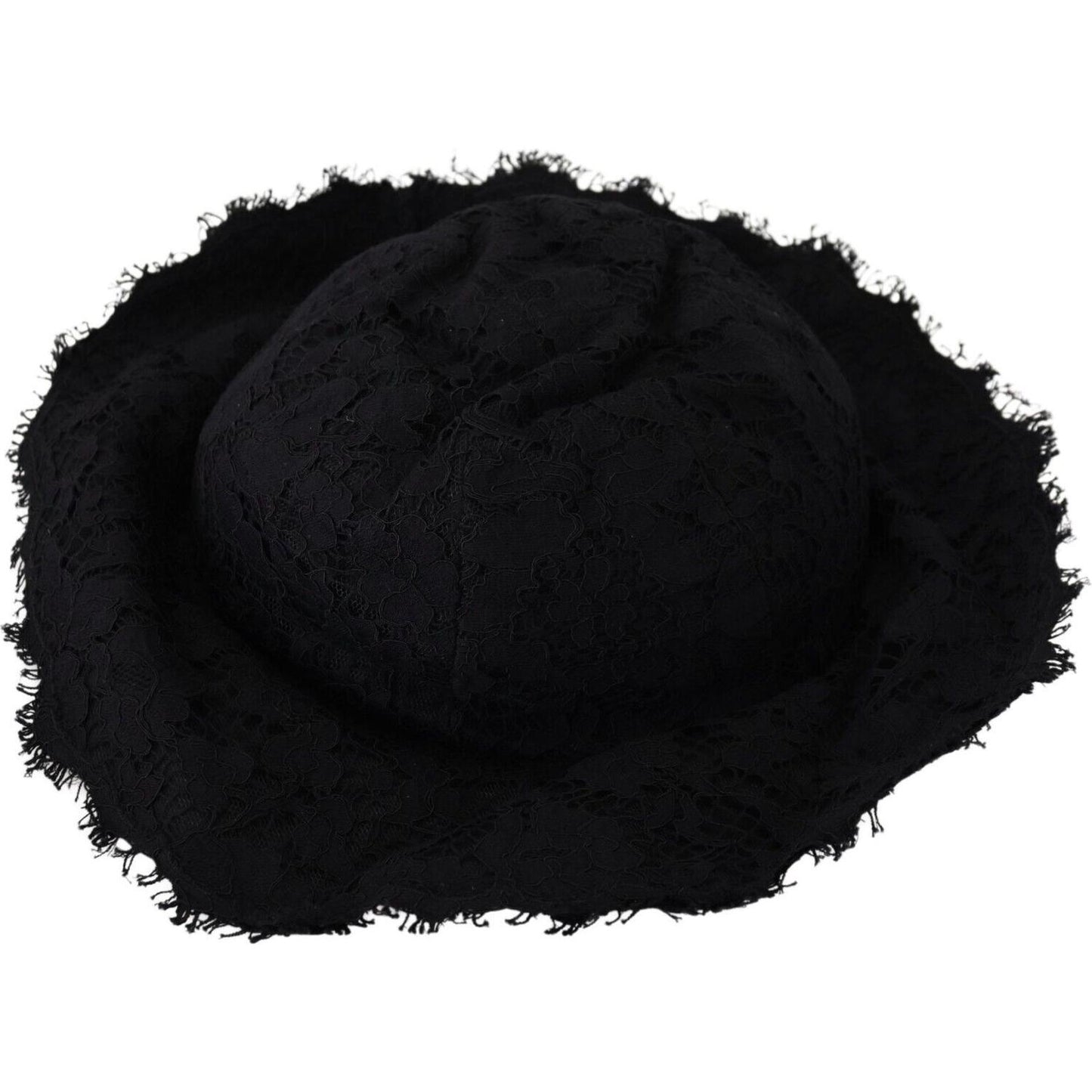 Dolce & Gabbana Elegant Sun-Ready Black Designer Hat Dolce & Gabbana Black