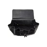 Pompei Donatella Black Leather Women Shoulder Bag PO-5824