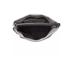 Pompei Donatella Gray Leather Women Shoulder Bag PO-5800