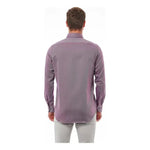 Bagutta Burgundy Cotton Men Shirt BA-21407-L