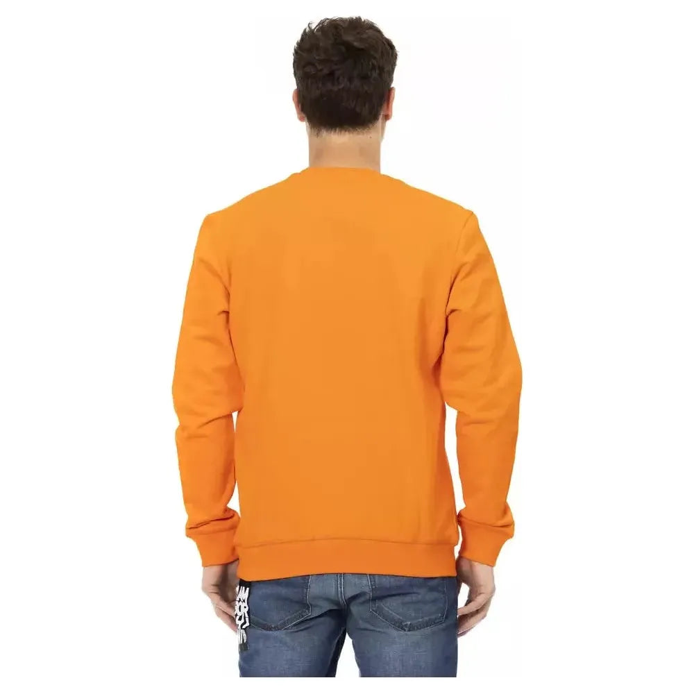 Automobili Lamborghini Orange Cotton Unisex Sweatshirt