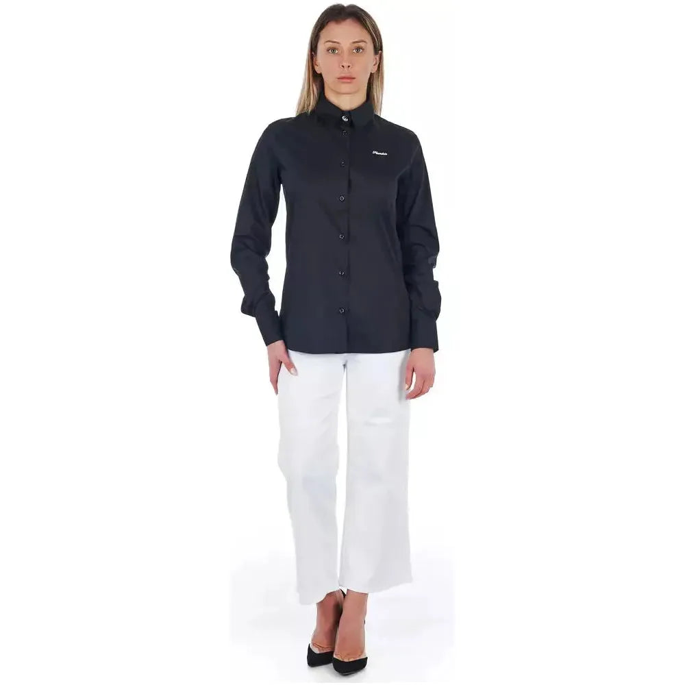 Frankie Morello White Cotton Women's Cropped Trouser Frankie Morello Light Gray