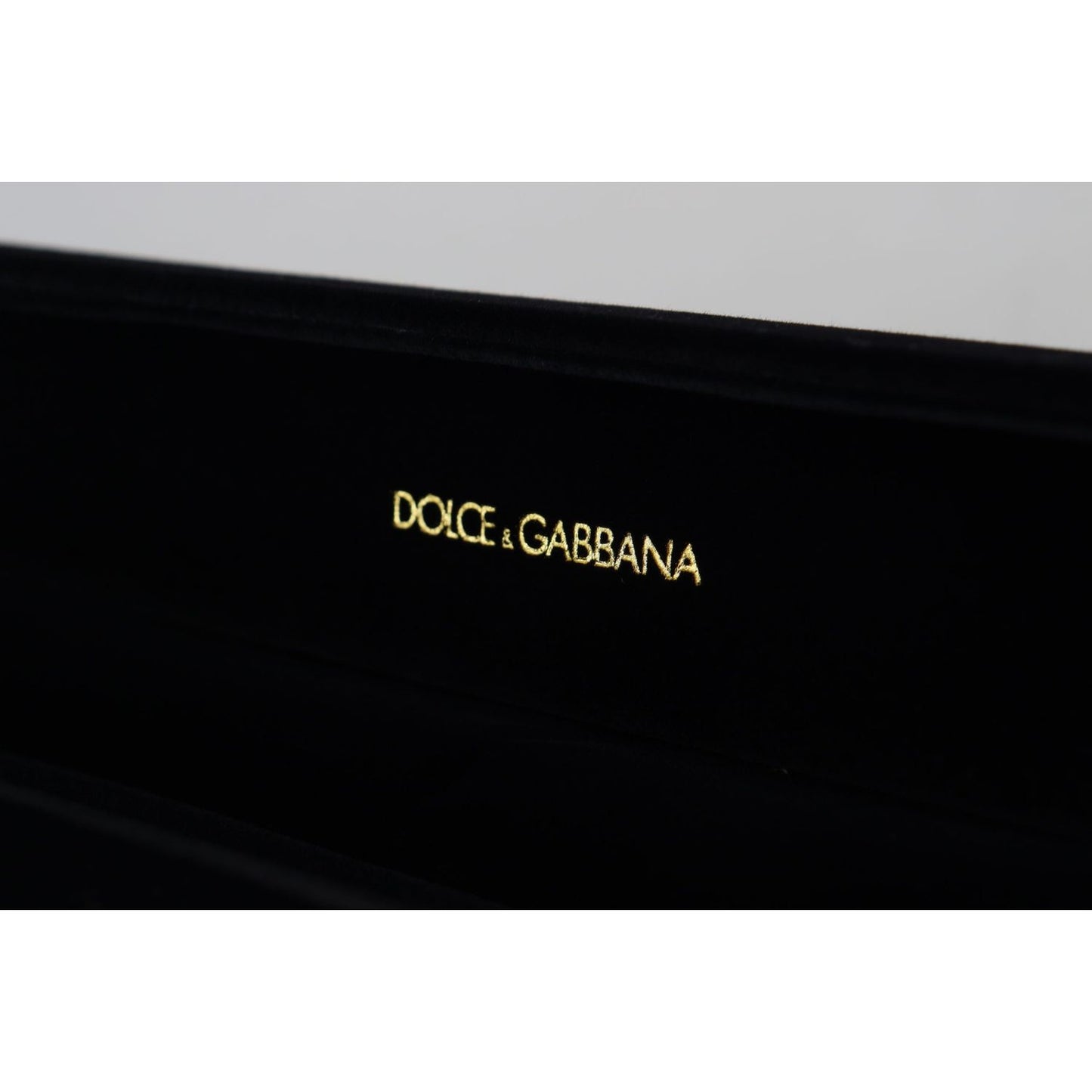 Dolce & Gabbana Elegant Velvet Jewelry Storage Box FASHION ACCESSORIES Dolce & Gabbana Gray