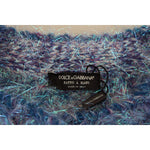 Dolce & Gabbana Multicolor Polyester Fringes Coat Jacket JKT3567- 38