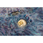 Dolce & Gabbana Multicolor Polyester Fringes Coat Jacket JKT3567- 38