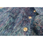 Dolce & Gabbana Multicolor Polyester Fringes Coat Jacket JKT3567- 38