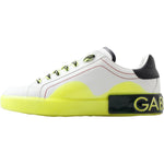 Dolce & Gabbana Sleek Portofino Low Top Leather Sneakers 1728,67345645728,Dolce & Gabbana,EU40.5/US7.5,EU40/US7,EU41/US8,Material: 100% Leather,Men,Men - Shoes,New with tags,Shoes,Sneakers - Men - Shoes,Yellow Dolce & Gabbana MV4980- 40.5