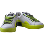 Dolce & Gabbana Sleek Portofino Low Top Leather Sneakers 1728,67345645728,Dolce & Gabbana,EU40.5/US7.5,EU40/US7,EU41/US8,Material: 100% Leather,Men,Men - Shoes,New with tags,Shoes,Sneakers - Men - Shoes,Yellow Dolce & Gabbana MV4980- 40.5