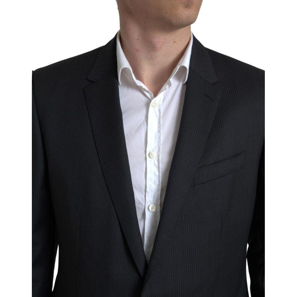 Dolce & Gabbana Black 2 Piece Single Breasted MARTINI Suit KOS2197-54