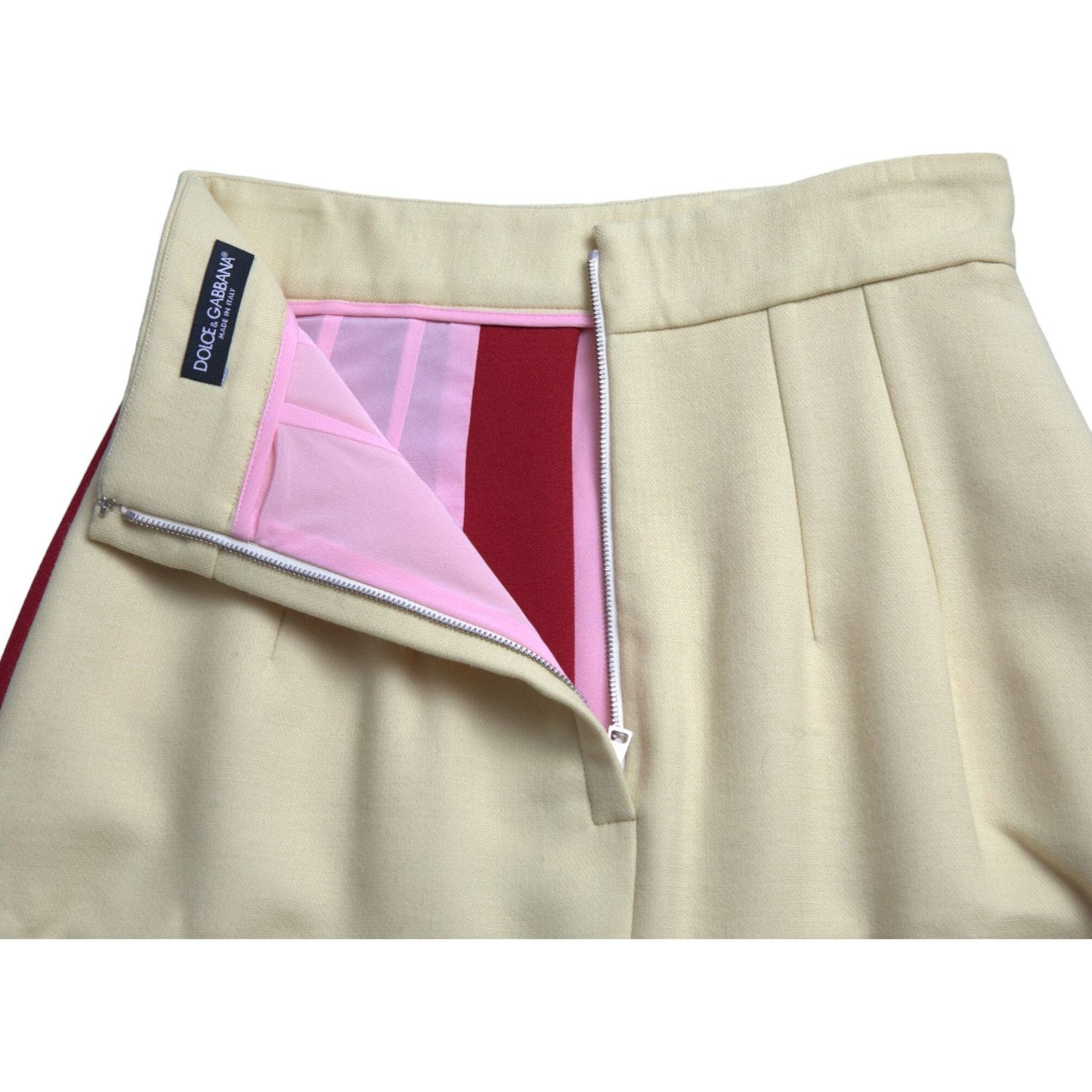 Dolce & Gabbana Multicolor Patchwork High Waist A-line Skirt SKI1957-38