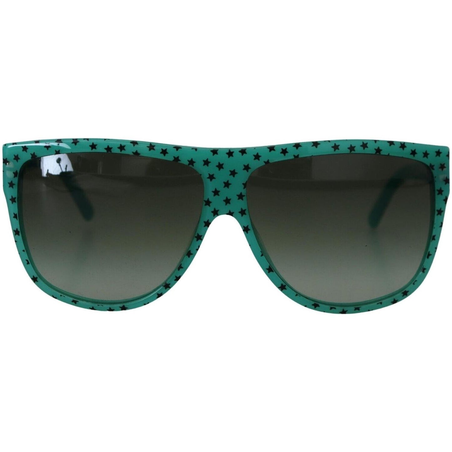 Dolce & Gabbana Chic Square Sunglasses with Star Pattern Dolce & Gabbana Dark Slate Gray