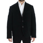 Dolce & Gabbana Elegant Black Martini Blazer Jacket Dolce & Gabbana Black