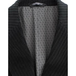 Dolce & Gabbana Elegant Black Martini Blazer Jacket Dolce & Gabbana Dark Slate Gray