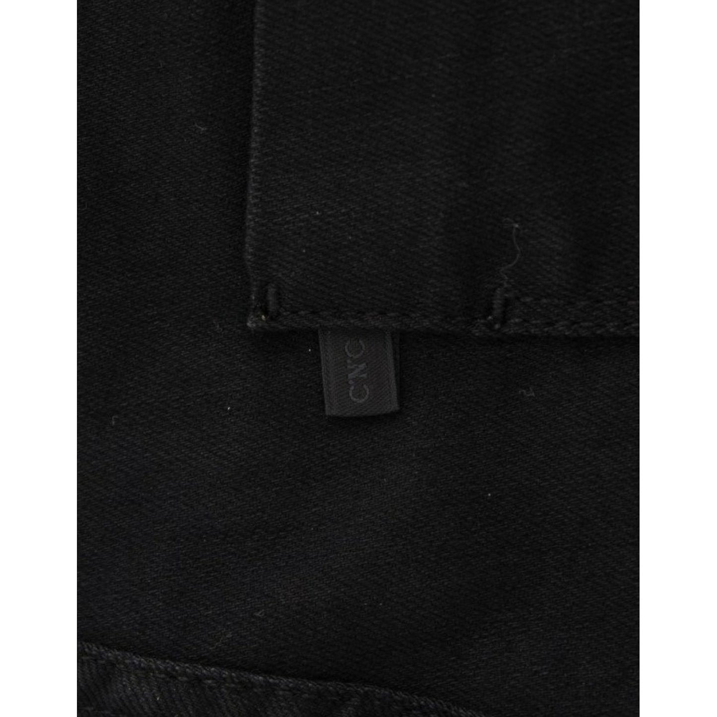 Costume National Elegant Black Straight Leg Jeans Jeans & Pants Costume National Black