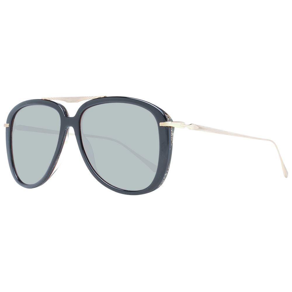 Scotch & Soda Black Men Sunglasses Scotch & Soda Gray