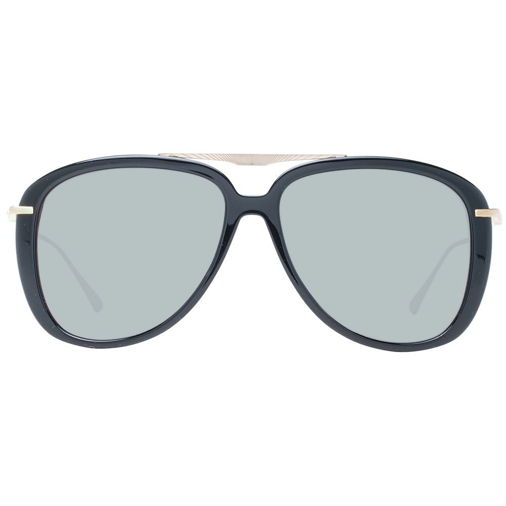 Scotch & Soda Black Men Sunglasses Scotch & Soda Gray