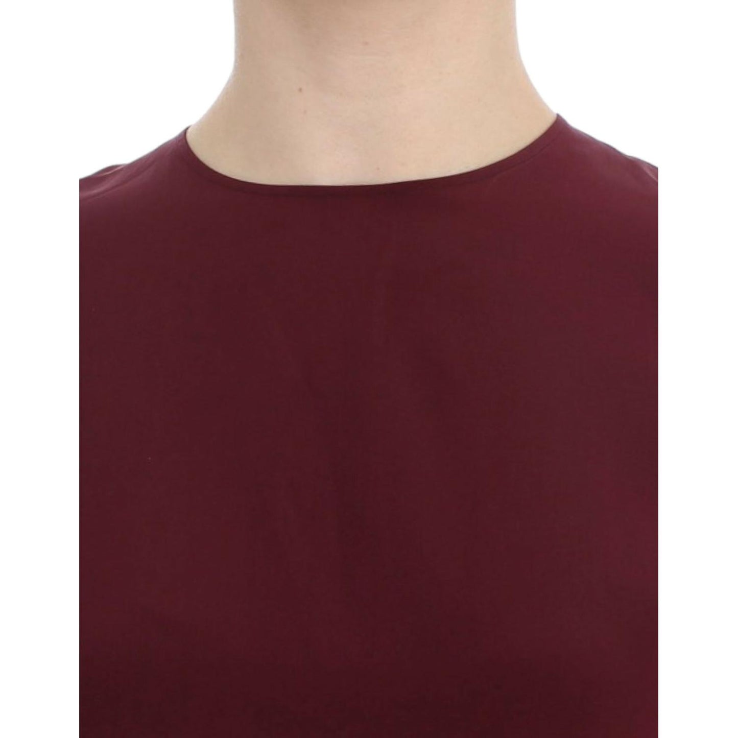 Dolce & Gabbana Enchanted Sicilian Silk Top Dolce & Gabbana Dark Slate Gray