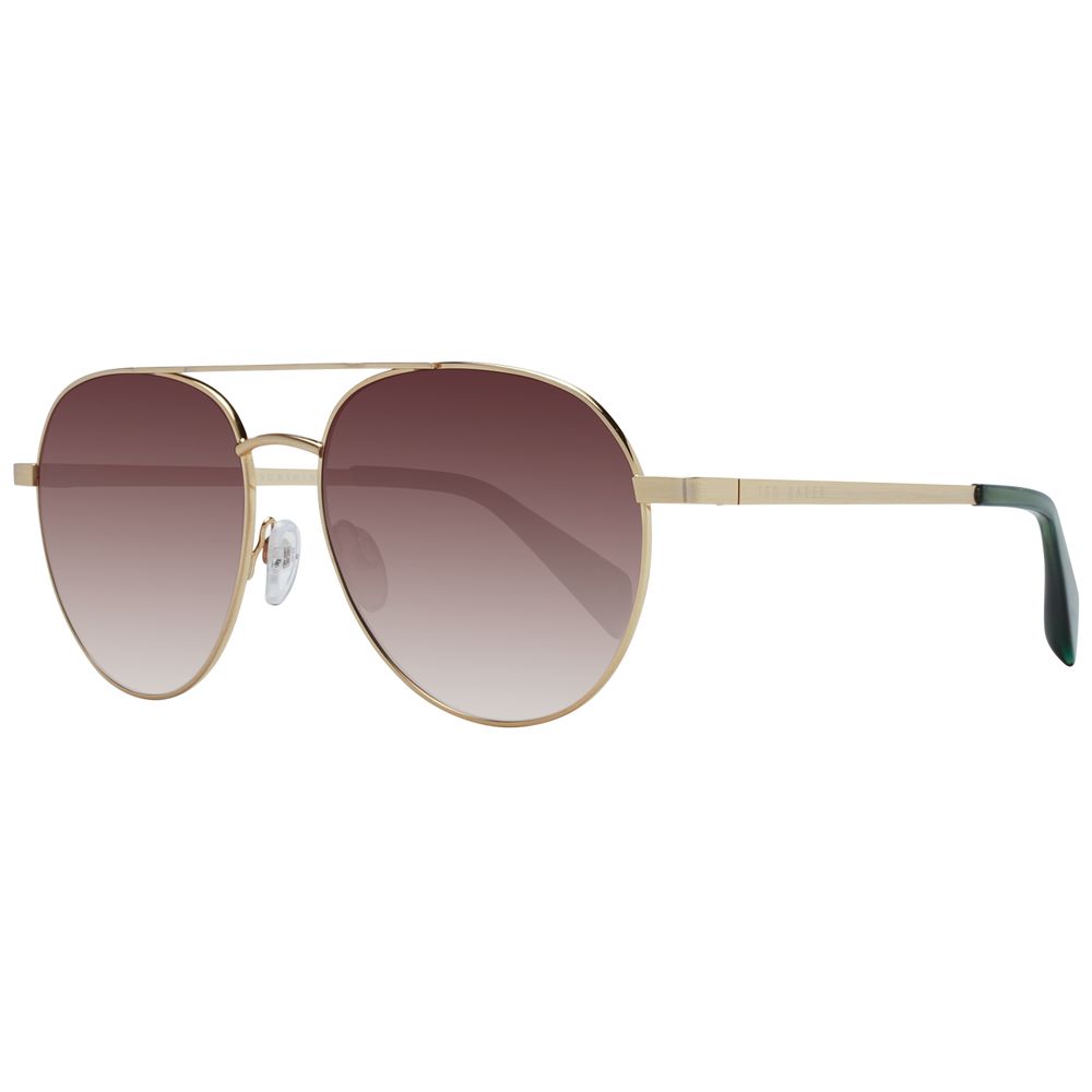 Ted Baker Gold Men Sunglasses Ted Baker Rosy Brown
