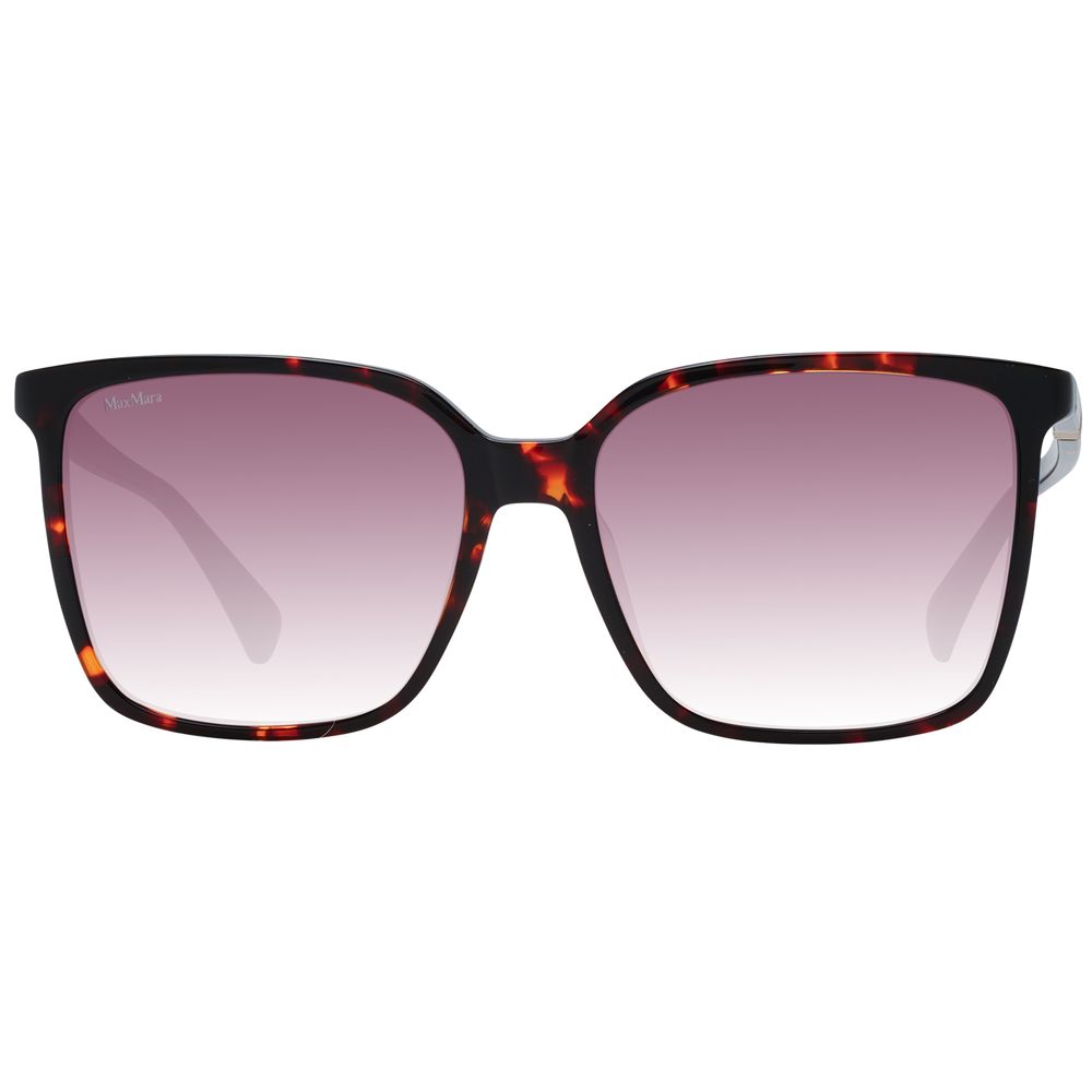 Max Mara Red Women Sunglasses Max Mara Rosy Brown