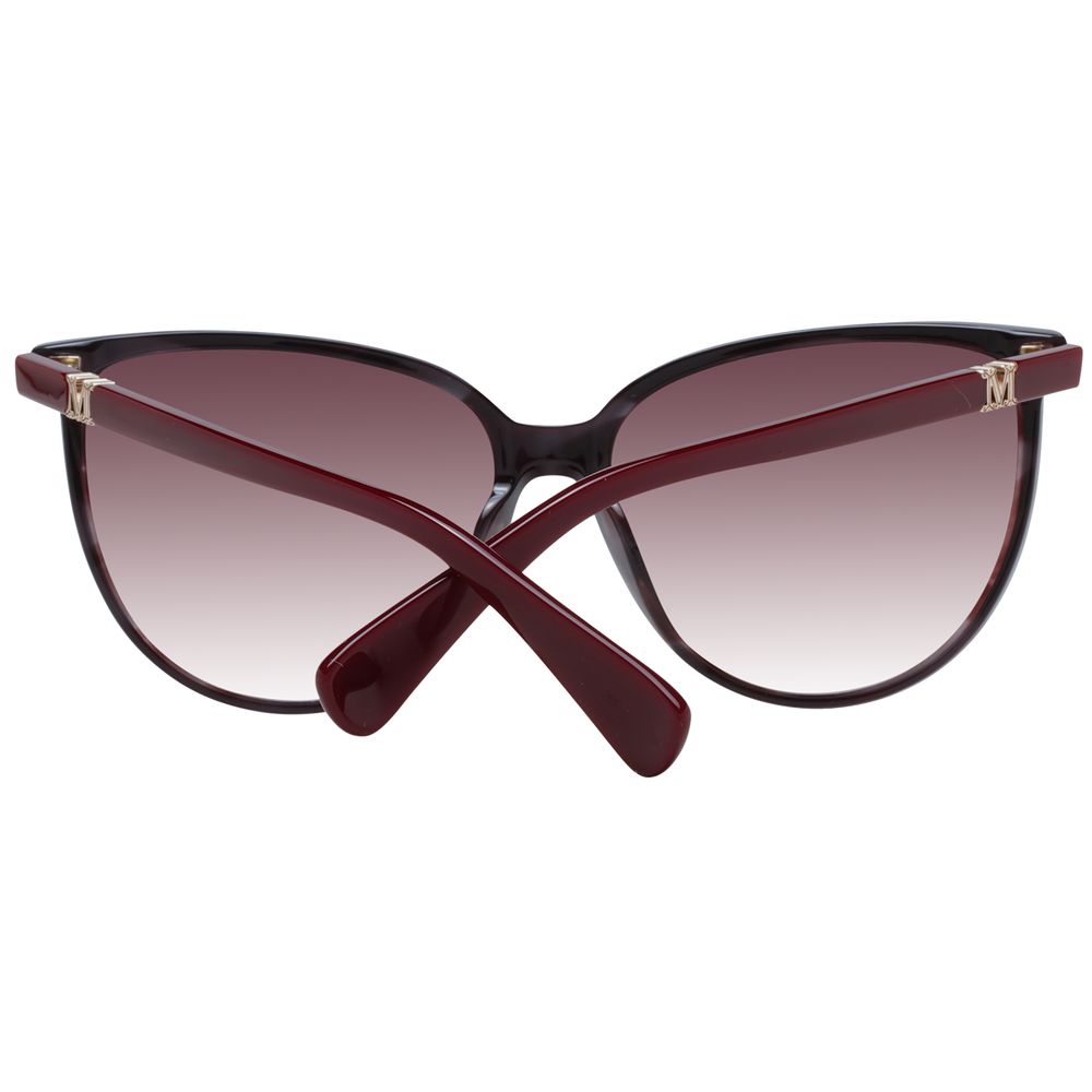Max Mara Burgundy Women Sunglasses Max Mara Dark Slate Gray