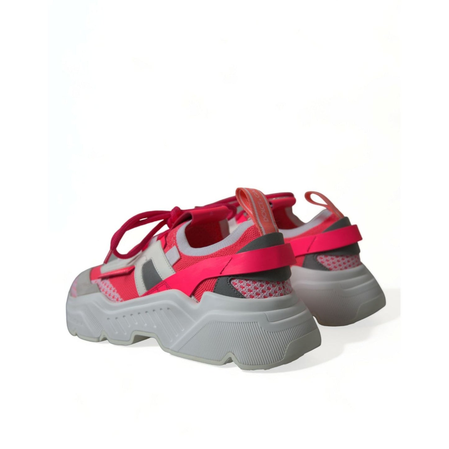 Dolce & Gabbana Multicolor Leather Daymaster Low Top Sneakers Shoes LA10653-38