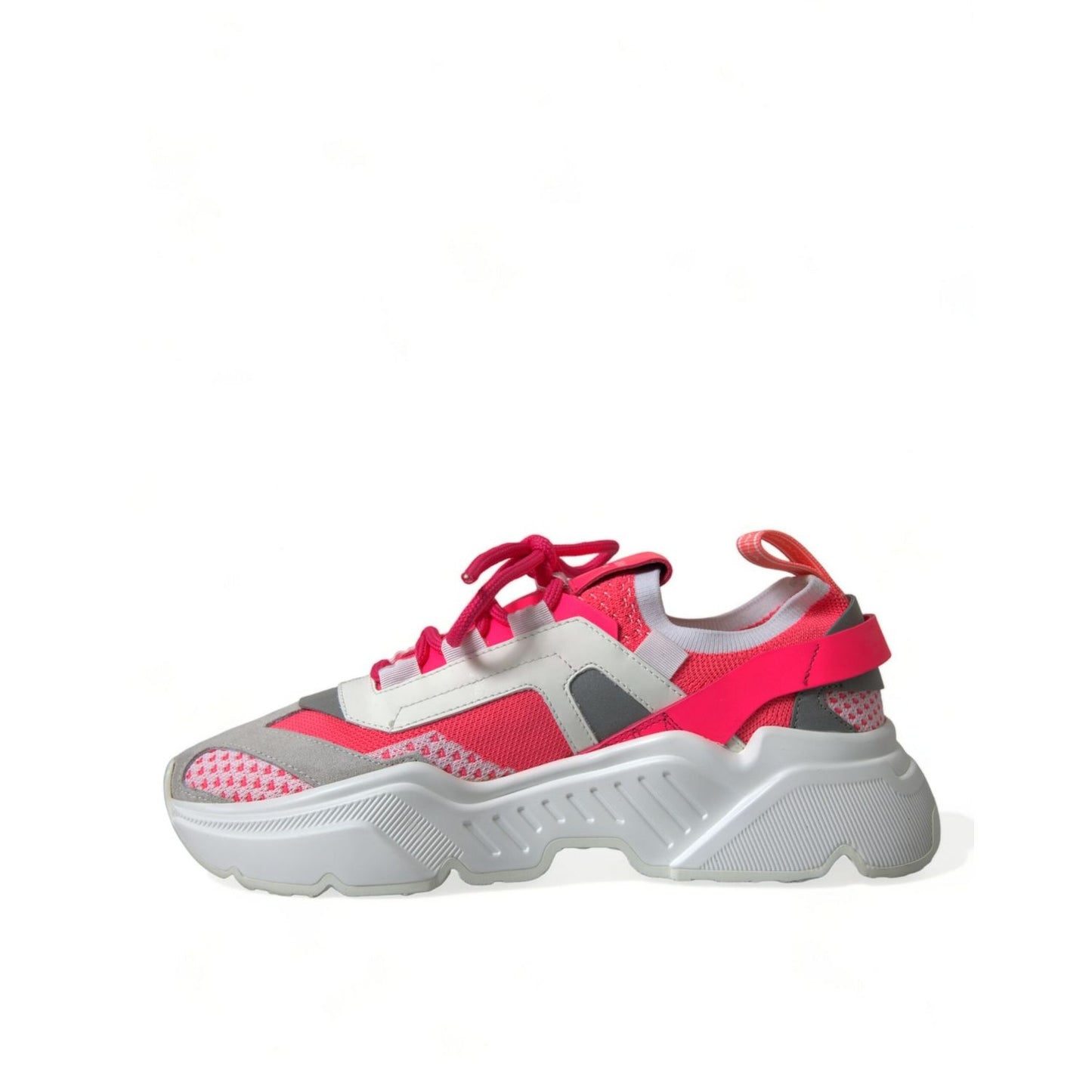 Dolce & Gabbana Multicolor Leather Daymaster Low Top Sneakers Shoes LA10653-38