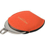 Dolce & Gabbana Elegant Orange Leather Mirror Holder Dolce & Gabbana Tomato