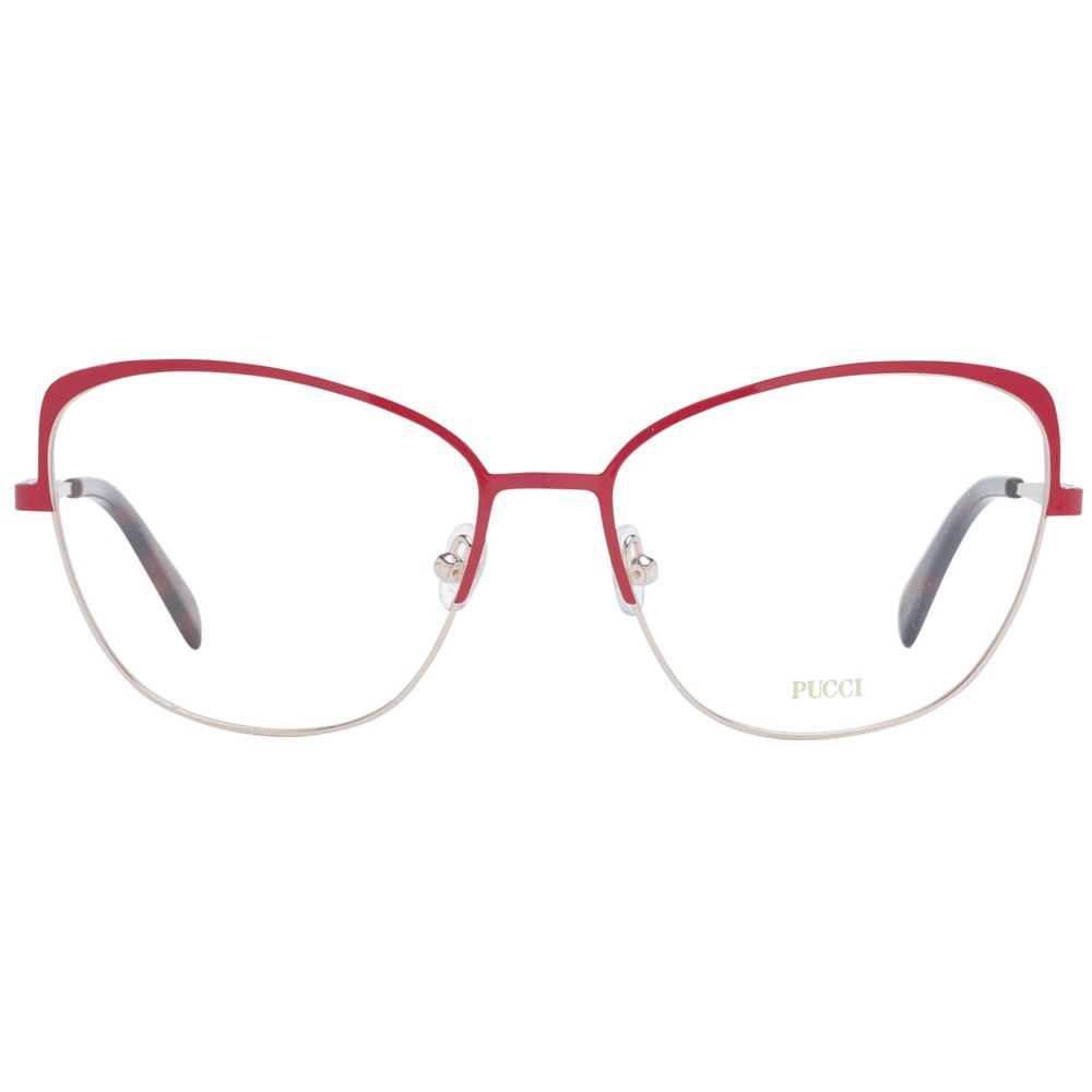 Emilio Pucci Red Women Optical Frames PU-1049628