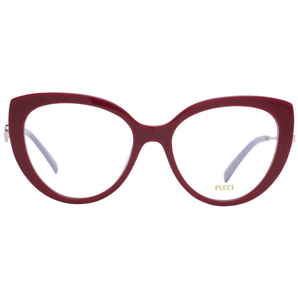 Emilio Pucci Red Women Optical Frames PU-1049630