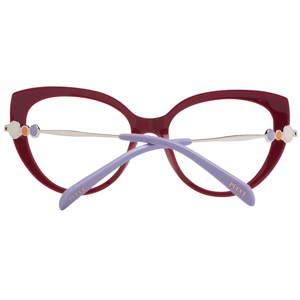 Emilio Pucci Red Women Optical Frames PU-1049630