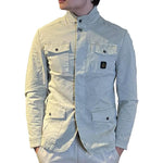 Refrigiwear Sleek Beige Four-Pocket Cotton Jacket