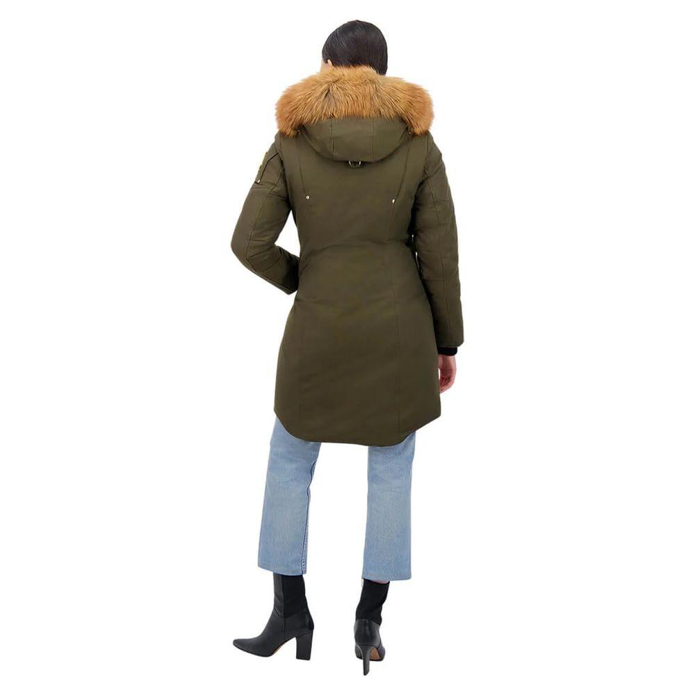 Moose Knuckles Army Cotton Women Coat Moose Knuckles Dark Slate Gray